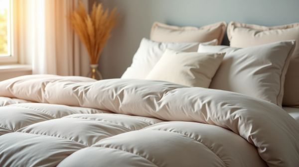 Équilibrer douceur et chaleur avec une couette 4 saisons